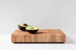 Wooden Offcuts cutting board, 30 x 21 cm, oiled pine