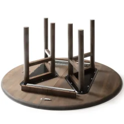 Wooden SJL extendable table, 140-200 cm, beech