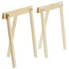 Wooden Treehorse trestles, 2 pcs, ash
