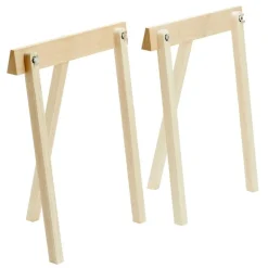 Wooden Treehorse trestles, 2 pcs, ash