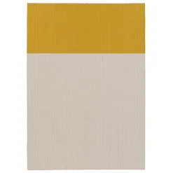 Woodnotes Beach In-Out rug, light sand - yellow