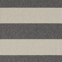 Woodnotes Big Stripe In-Out rug, melange grey - light sand