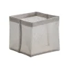 Woodnotes Box Zone container, 20 x 20 cm, stone
