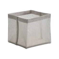 Woodnotes Box Zone container, 20 x 20 cm, stone