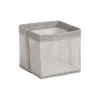 Woodnotes Box Zone container, 15 x 15 cm, stone