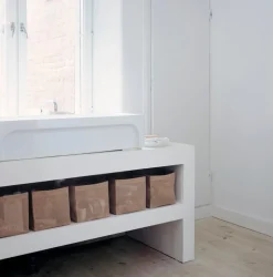 Woodnotes Box Zone container, 30 x 30 cm, natural