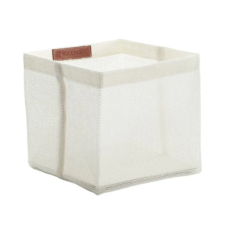 Woodnotes Box Zone container, 20 x 20 cm, white