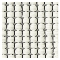 Woodnotes Duetto 4 rug, grey - white