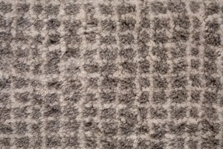 Woodnotes Grid rug, white - grey