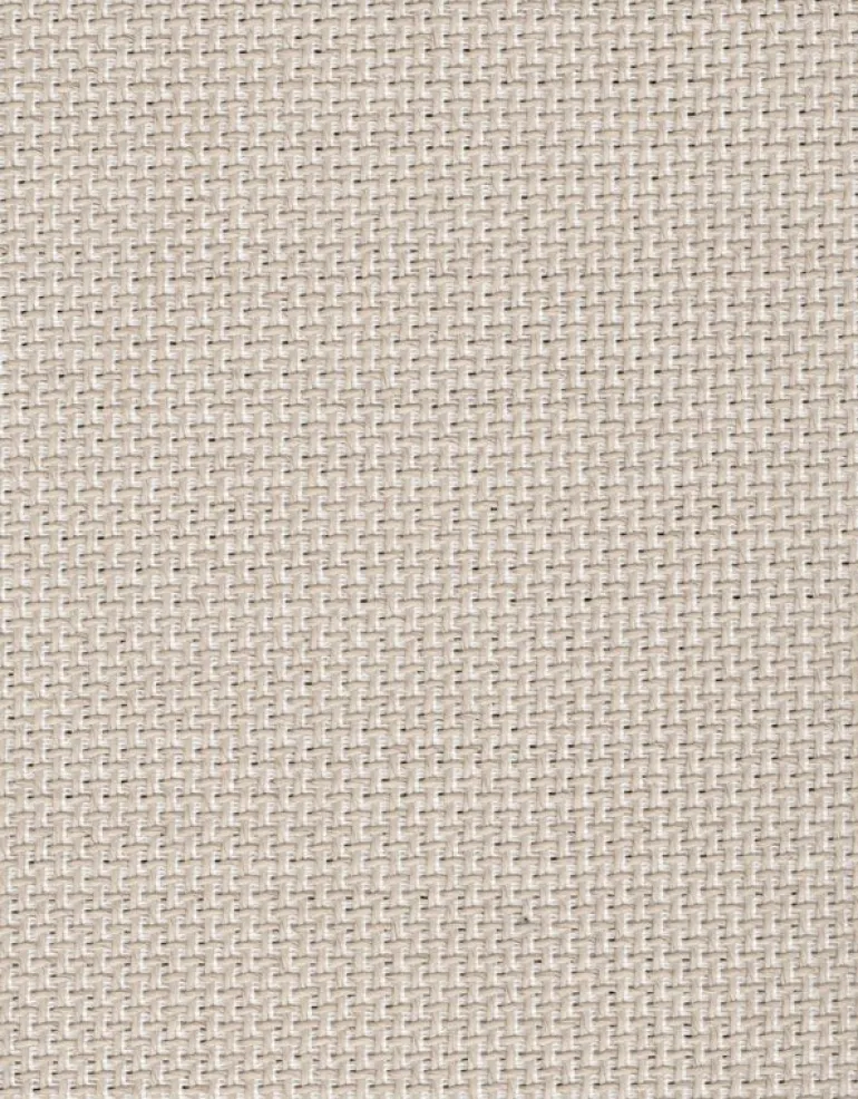 Woodnotes K ottoman, narrow, star base, stone/white