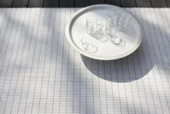 Woodnotes Line In-Out rug, pearl grey - graphite