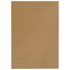 Woodnotes Line rug, natural - black