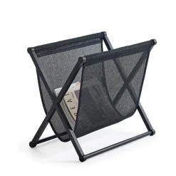 Woodnotes Magazine rack, black oak - black