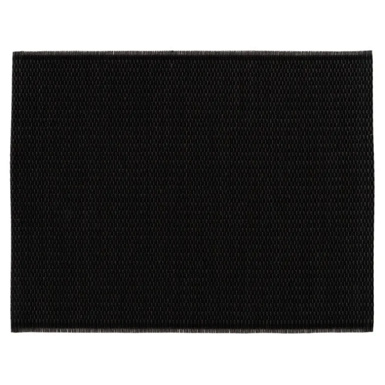 Woodnotes Morning placemat, 35 x 45 cm, set of 4, black