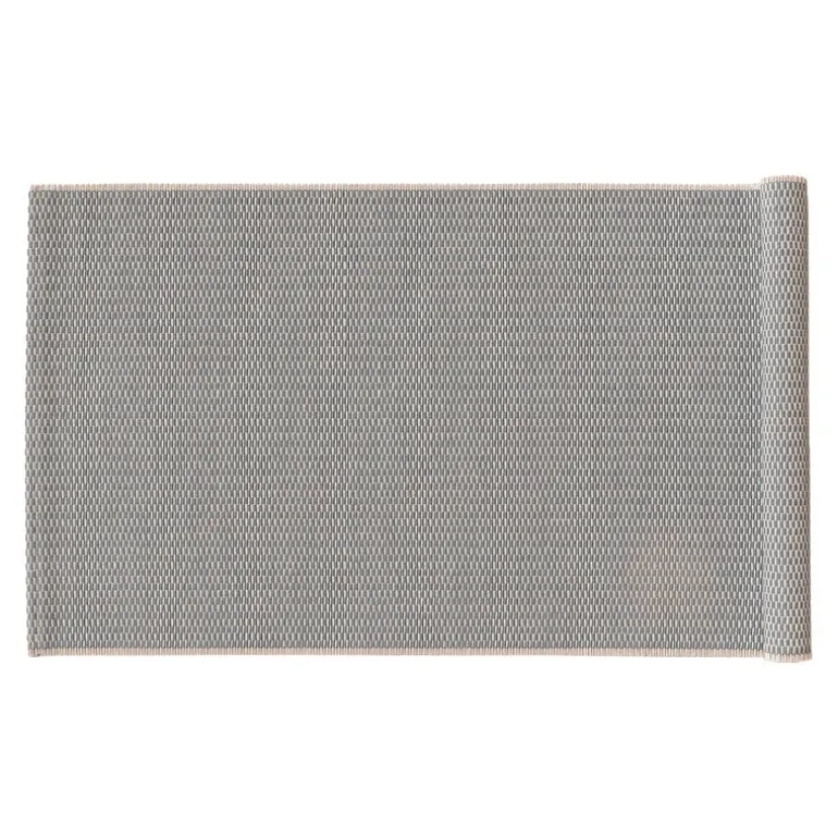 Woodnotes Morning table runner, 35 x 120 cm, grey - stone