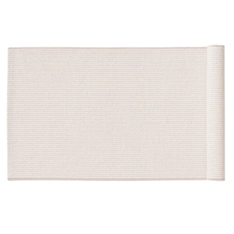 Woodnotes Morning table runner, 35 x 120 cm, white - stone
