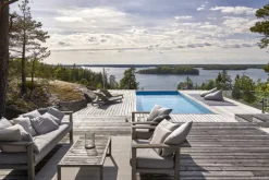 Woodnotes My Outdoor lounge chair, light sand