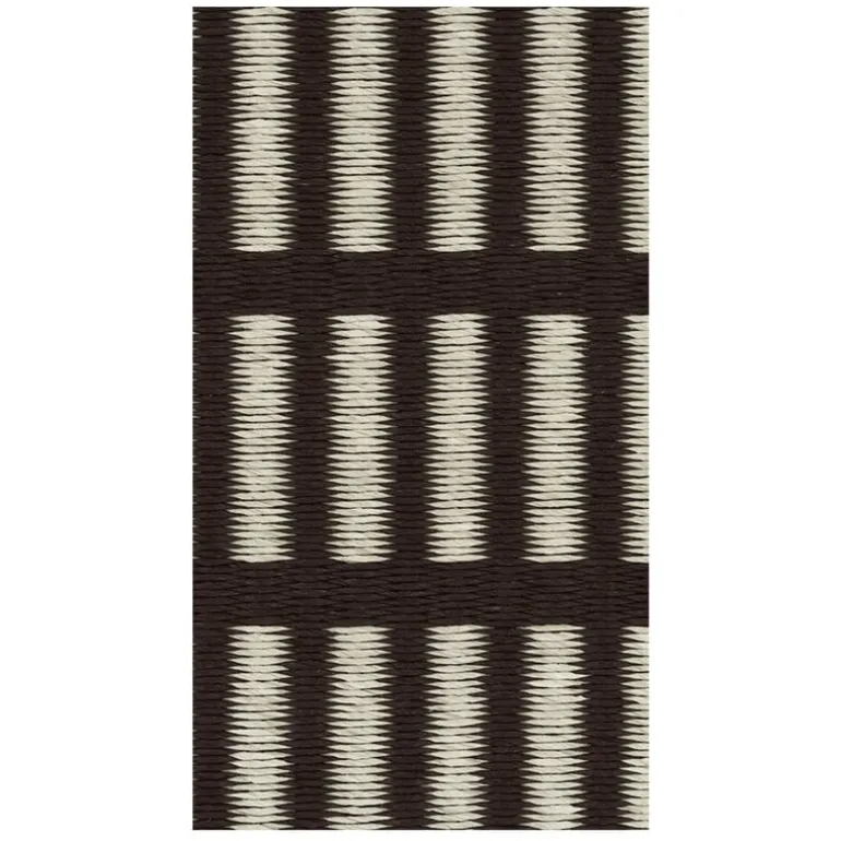 Woodnotes New York rug, black - stone