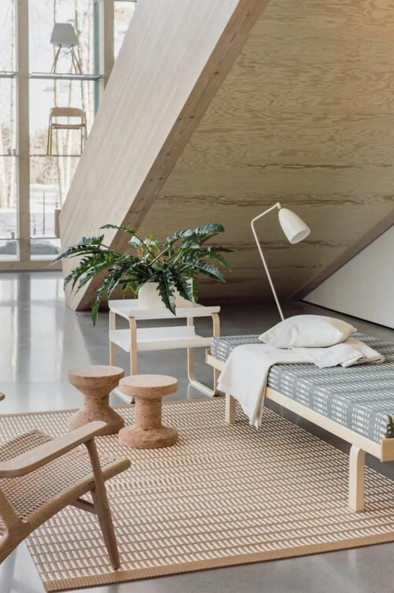 Woodnotes New York rug, natural - white