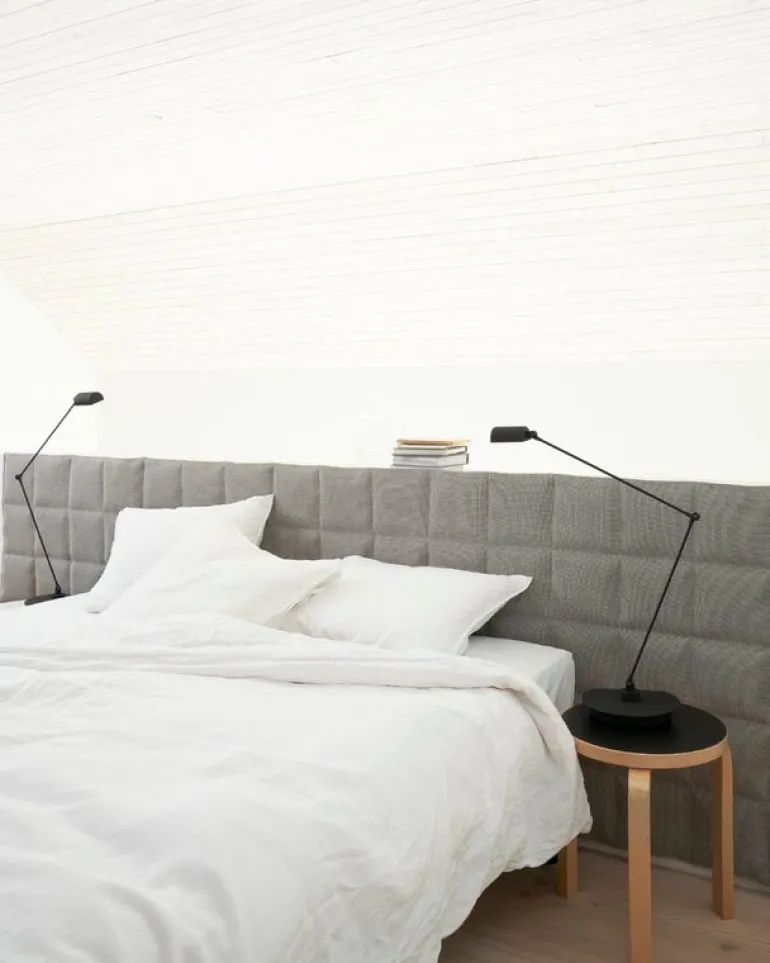 Woodnotes Quilted bed headboard, 126 cm