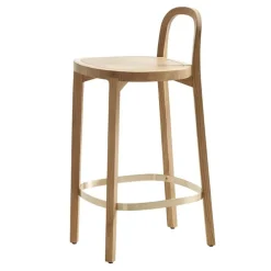 Woodnotes Siro+ bar stool 65 cm, oak