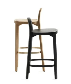 Woodnotes Siro+ bar stool 65 cm, black
