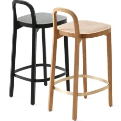Woodnotes Siro+ bar stool 65 cm, black
