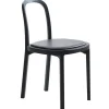 Woodnotes Siro+ chair, black - black leather