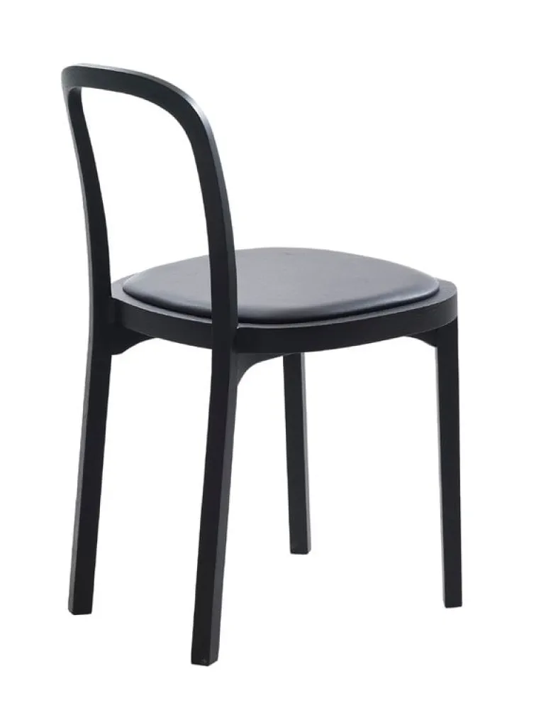 Woodnotes Siro+ chair, black - black leather
