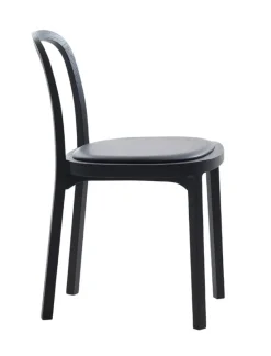 Woodnotes Siro+ chair, black - black leather