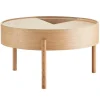 Woud Arc coffee table 66 cm, oiled oak