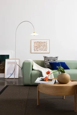 Woud Arc coffee table 66 cm, oiled oak