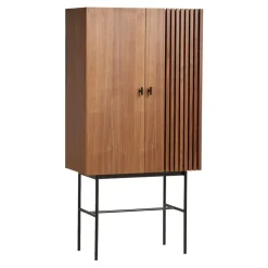 Woud Array highboard, walnut
