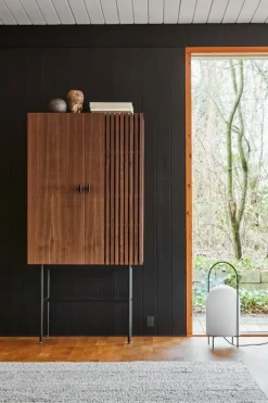 Woud Array highboard, walnut