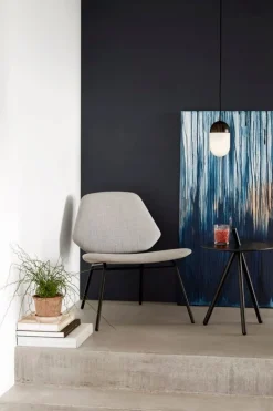 Woud Dot pendant, L, black