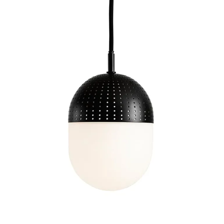 Woud Dot pendant, M, black