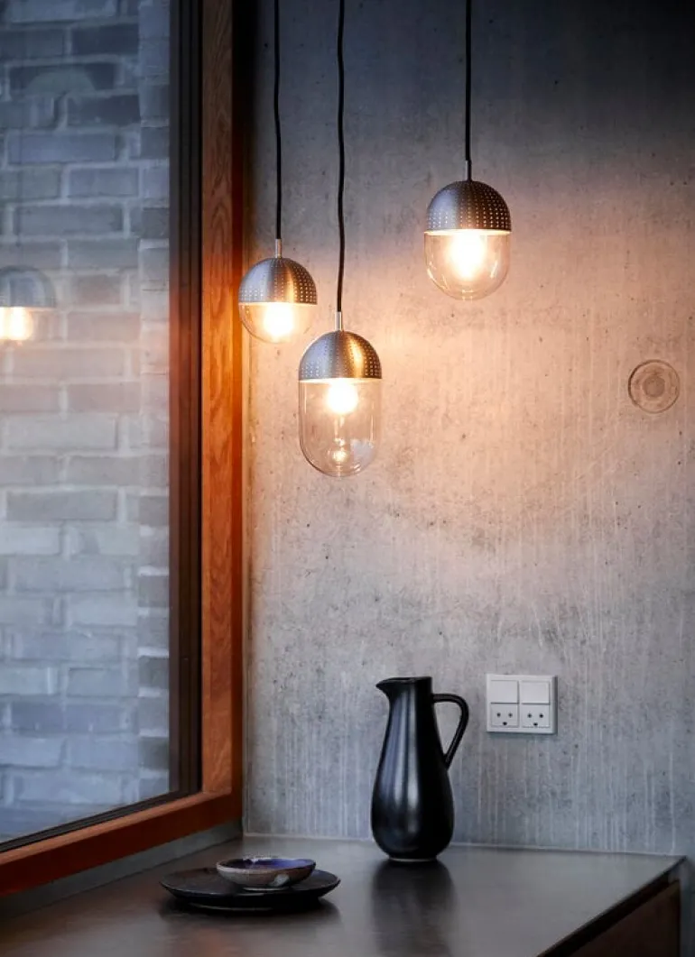 Woud Dot pendant, S, satin