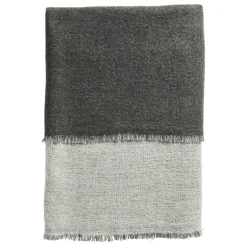Woud Double throw, dark grey - light grey