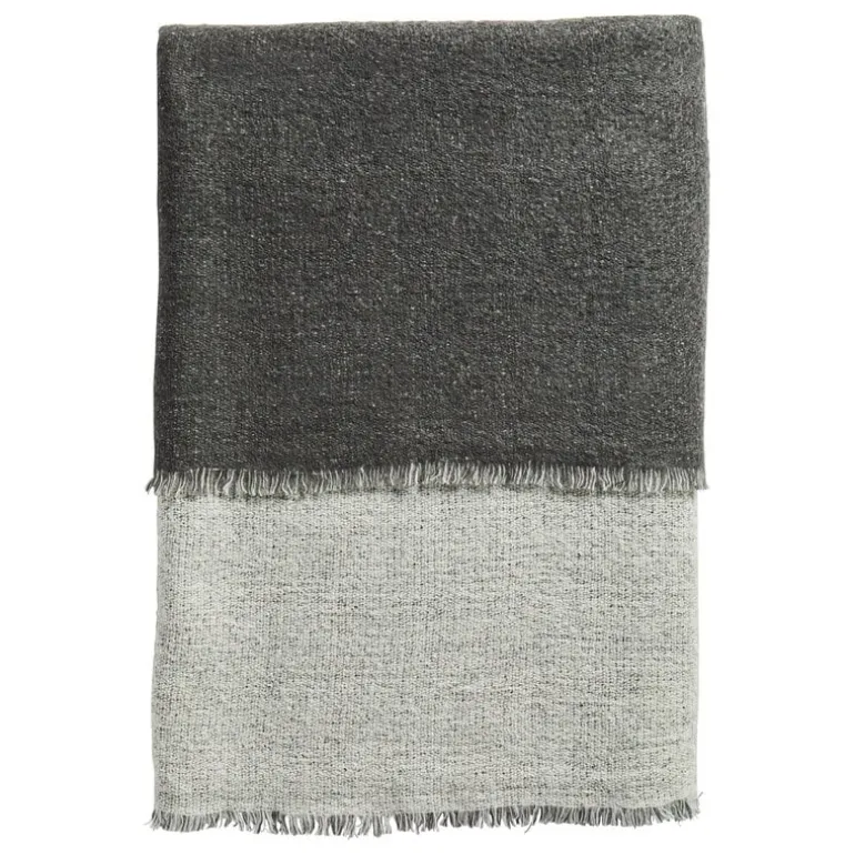 Woud Double throw, dark grey - light grey