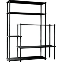 Woud Elevate shelving system 11, black
