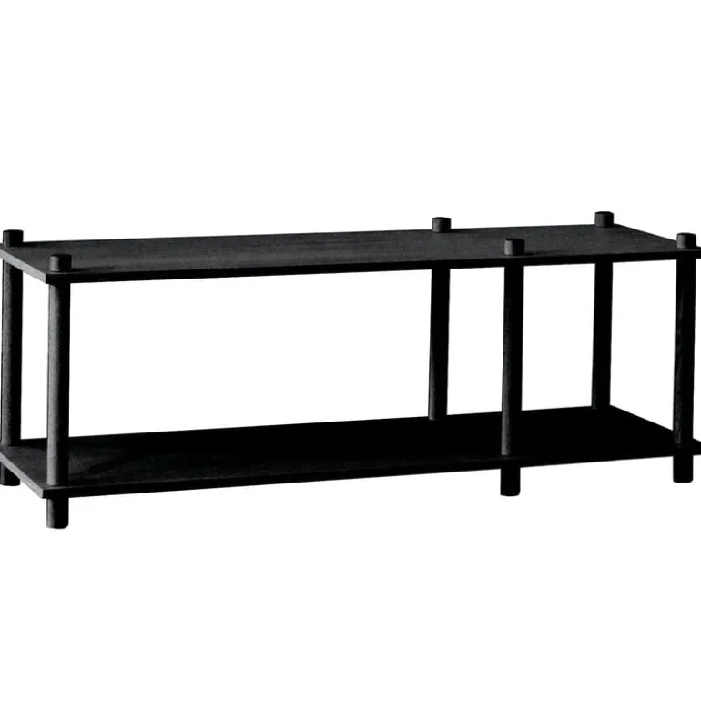 Woud Elevate shelving system 1, black