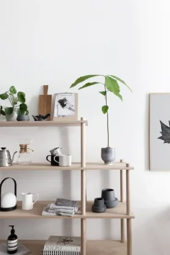 Woud Elevate shelving system 4, black