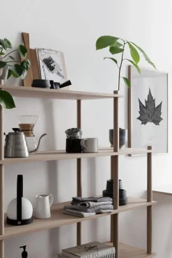 Woud Elevate shelving system 4, black