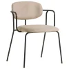 Woud Frame chair, black - beige Davis Sawana 17