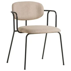 Woud Frame chair, black - beige Davis Sawana 17