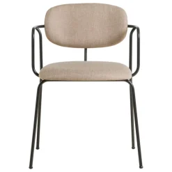 Woud Frame chair, black - beige Davis Sawana 17