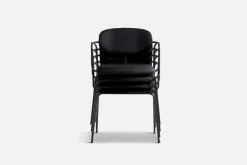 Woud Frame chair, black - black Davis Sawana 14