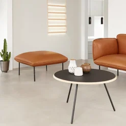 Woud Gap pendant, long, black