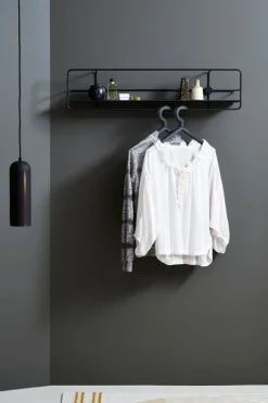 Woud Illusion hanger, set of 3, black