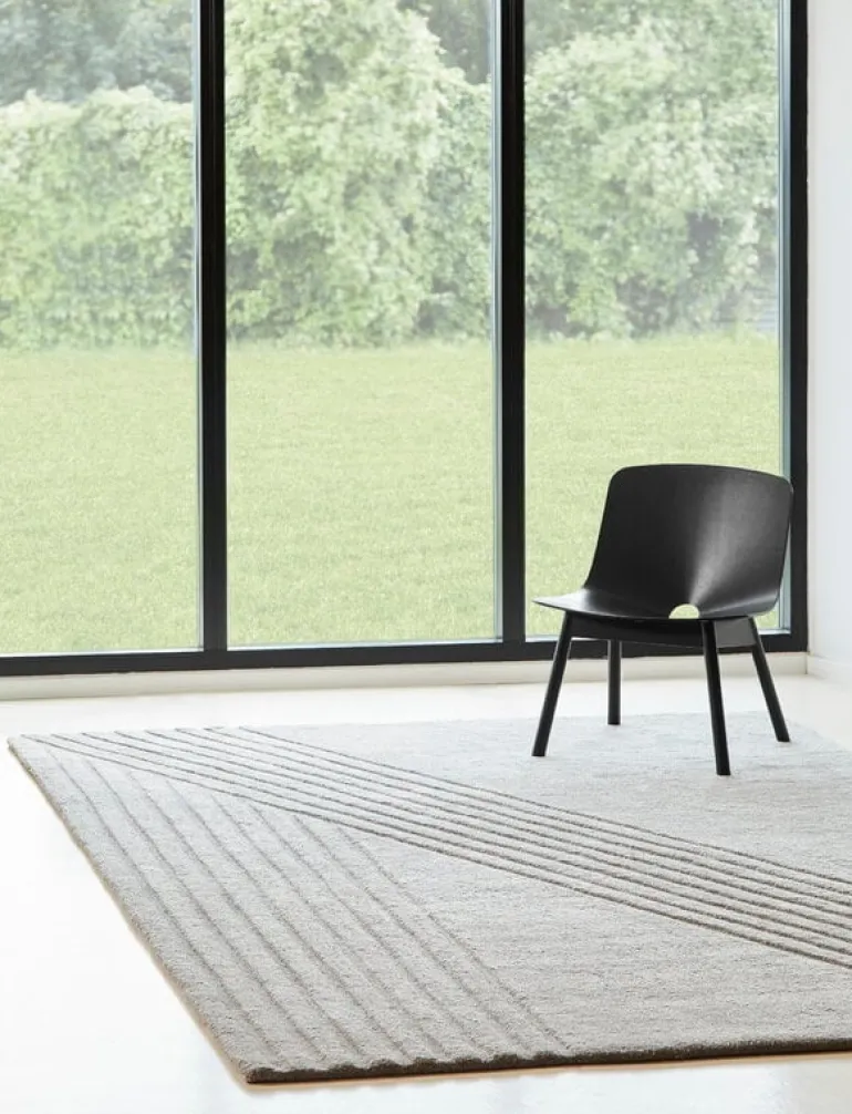 Woud Kyoto rug, 200 x 300 cm, grey